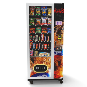 Verkaufsautomat Sticker customized retail items self-service fresh juice vending machine water snack vending machine for foods and drinks maquina expendedora