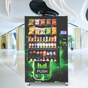 Hot sell Germany Outdoor Auto Snack Bottle Drink Vending Machine With Canopy