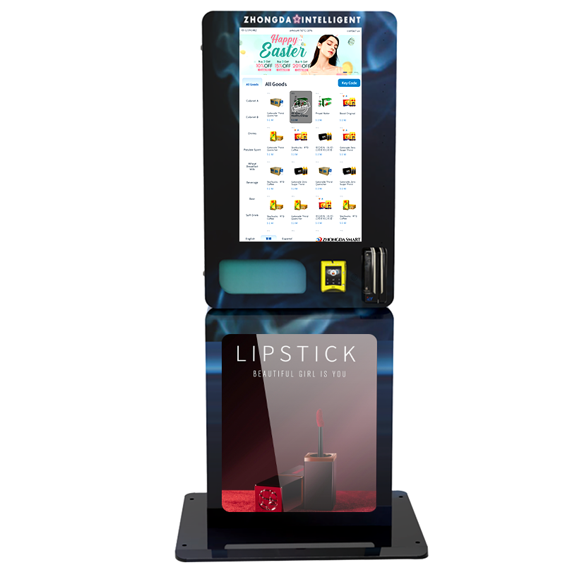 Cheap Price Free Stand Cigarette Vending Machine With Age verification Small Vend Machine For Sale