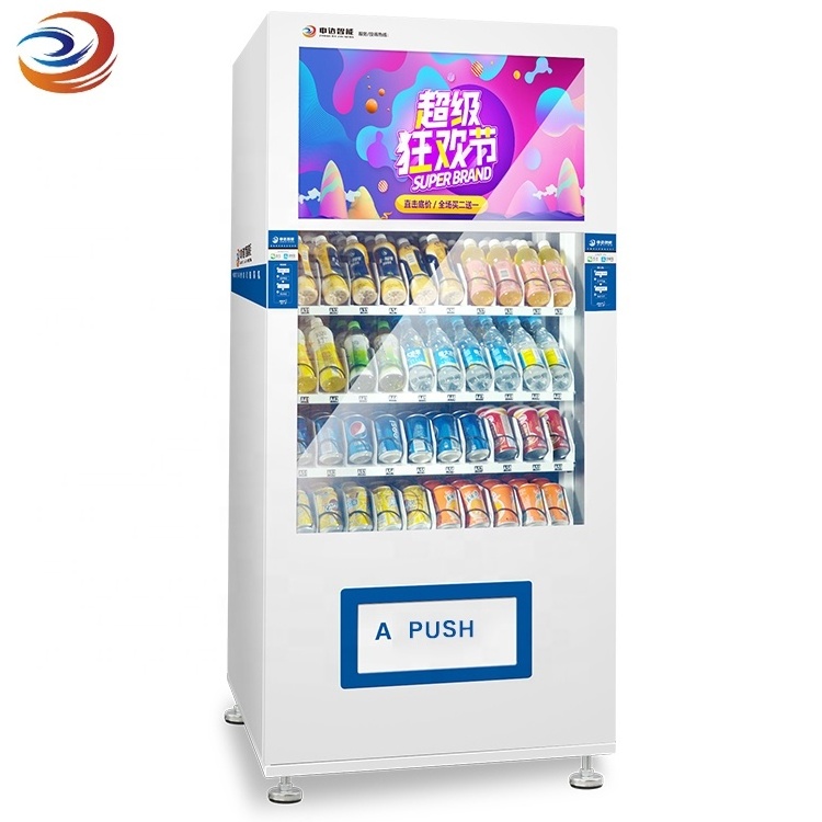 cup noodle vending machine for snack chocolate bar chips protein shake and drinks