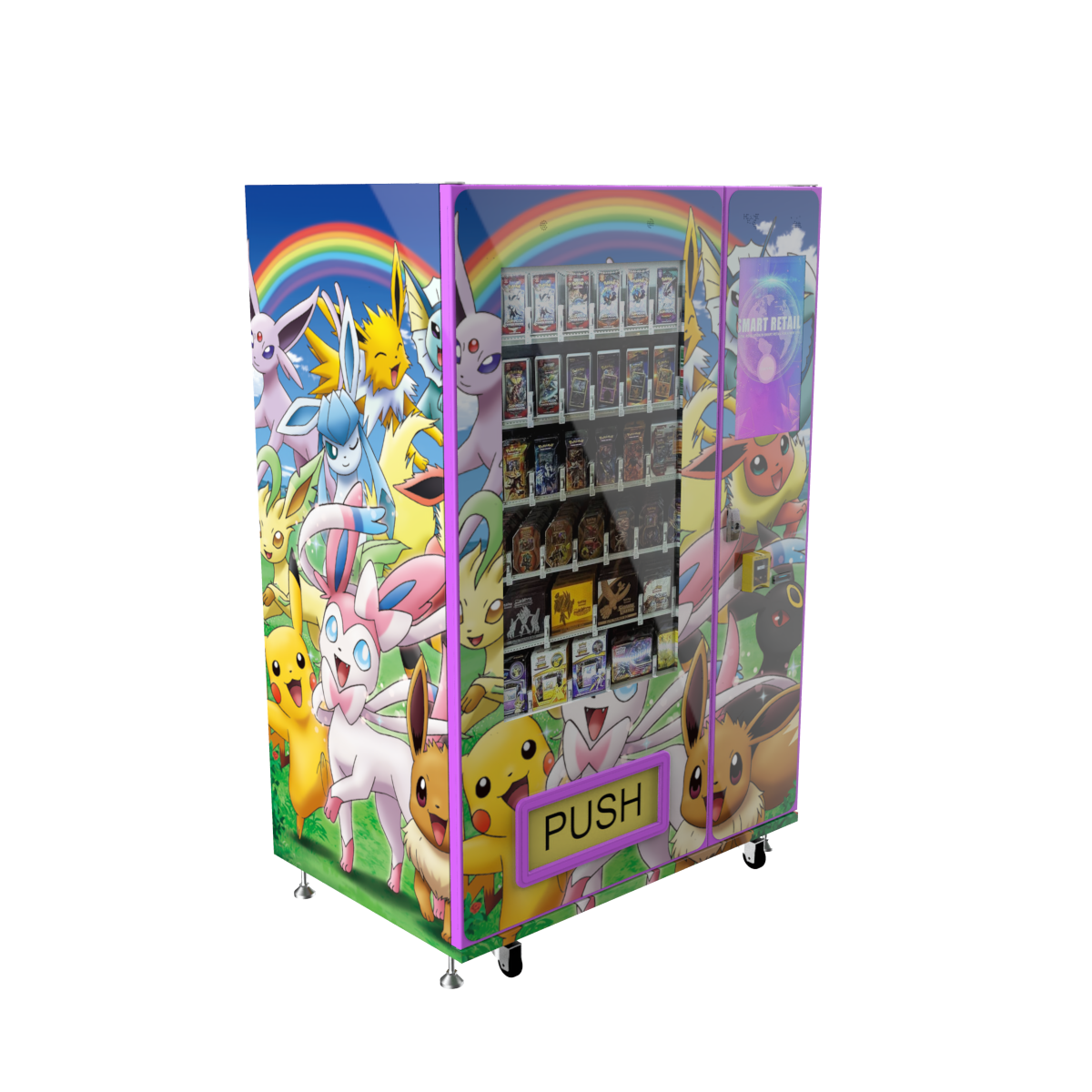 Zhongda Manufacture Supply Trading Card Vending Machine Game Card Vending Machine On Sale