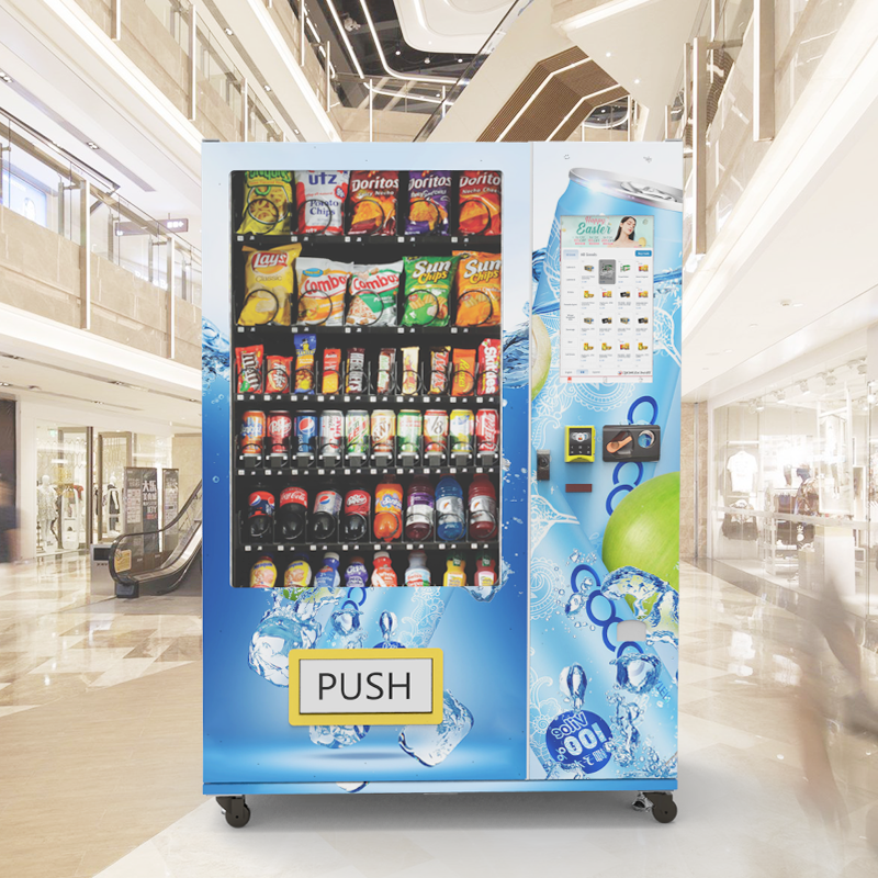 Hot selling Electronics snack machines food truck winery and Drink Vending Machine with Card Reader