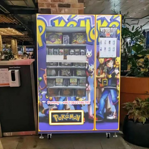 Customize  card vending machine pokeman card game card vending machine  with cash coin payment