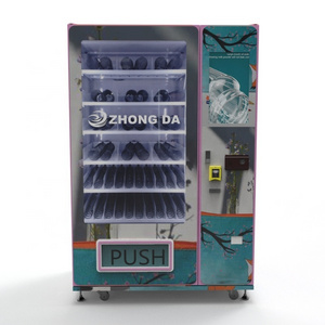 Vending Machine Make Up Nail Polish Eye Lash QR Payment LCD Screen Beauty Vending Machine Video Booth Japan