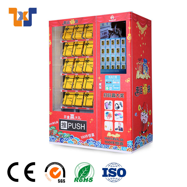 Latest Touch Screen  Convenient  Popcorn Vending Machine