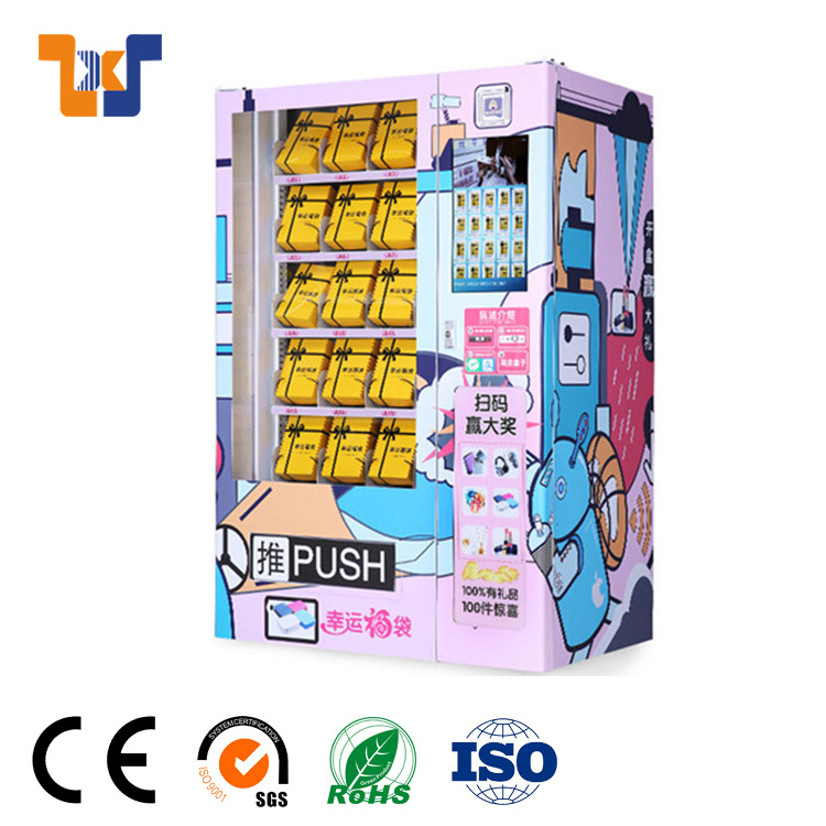 Latest Touch Screen  Convenient  Popcorn Vending Machine