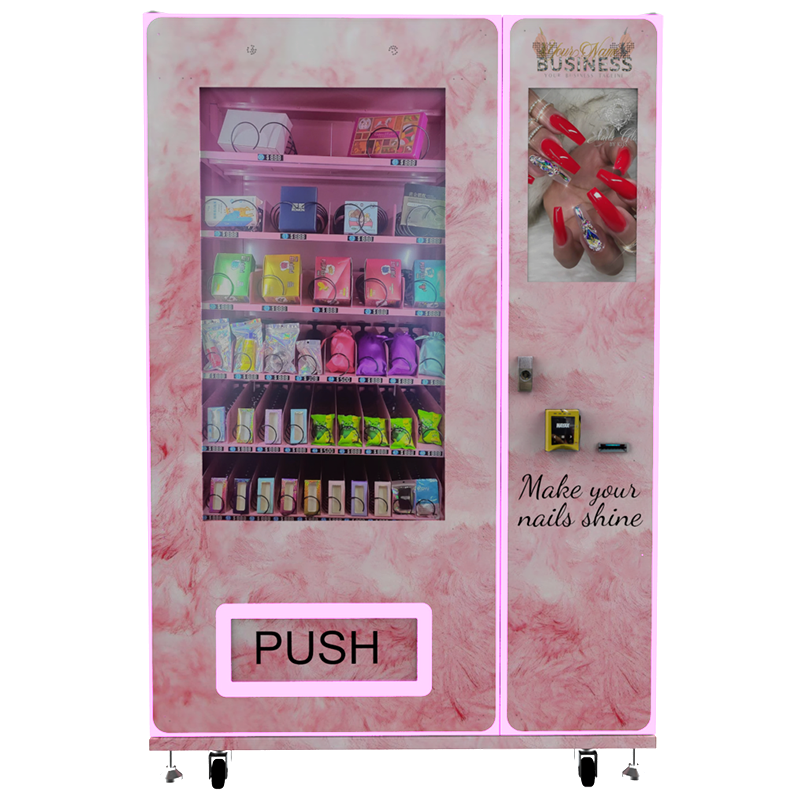 2020 Factory Sale eyelash vending machine beauty nail art Hair & Beauty Products Lash Vending Machine with lcd Screen