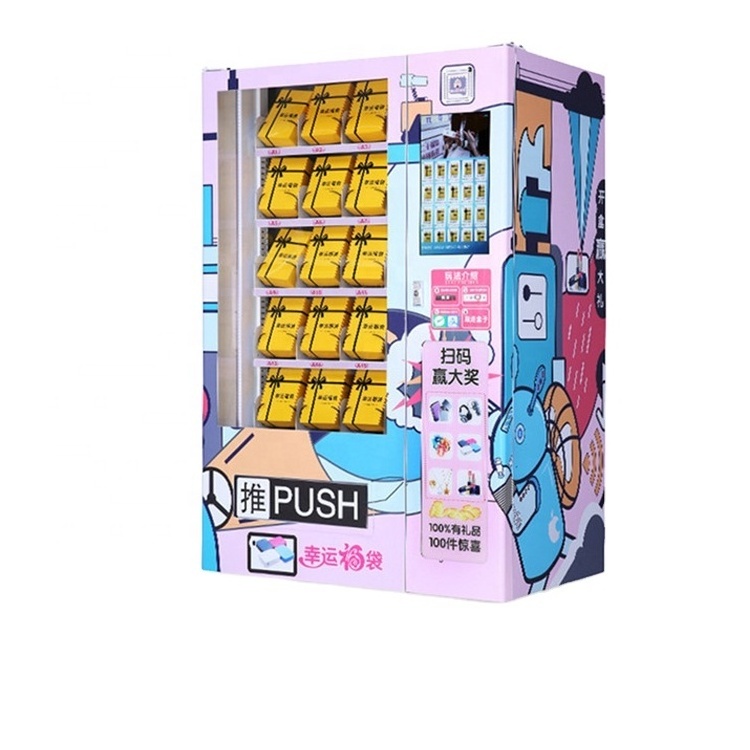 24 hours outdoor stationery automatic products combo blind box vending machine small