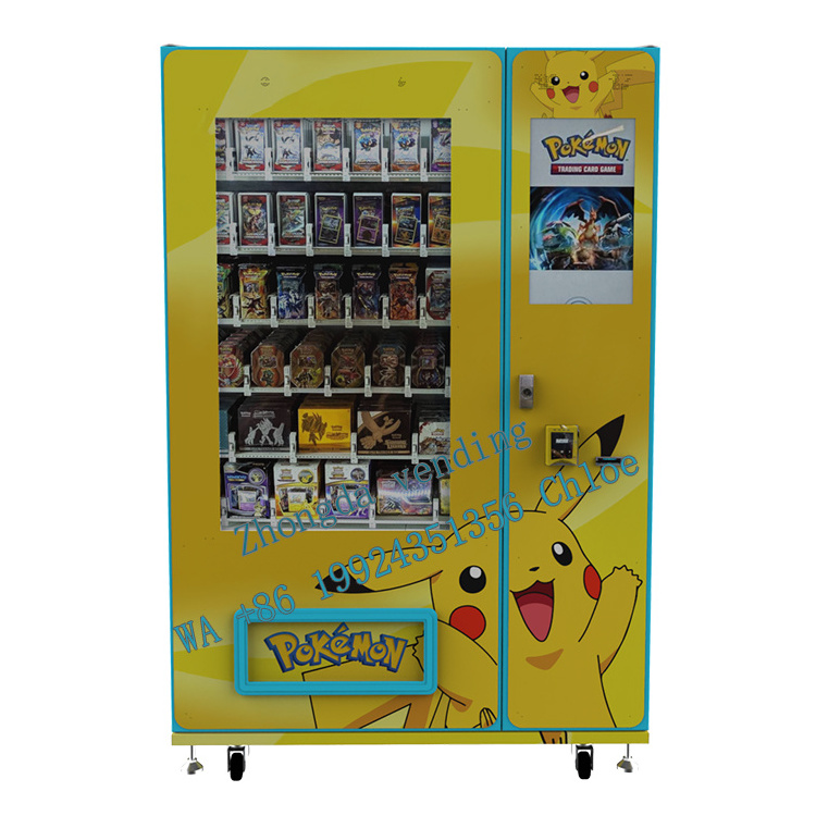 Wholesale Self Automatic Game Card Vending Machine Photo Card Vending Machine Trading Card Vending Machine for pokemon