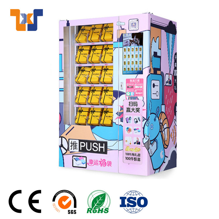 Latest Touch Screen  Convenient  Popcorn Vending Machine