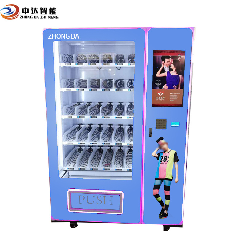 Combo clothes Vending Machine  False Lashes Vending Machine touch screen autometic maquina expendedora