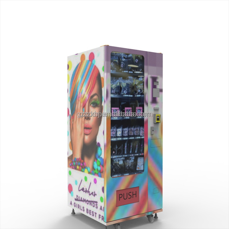 American standard mini vending machine for false lashes video booth