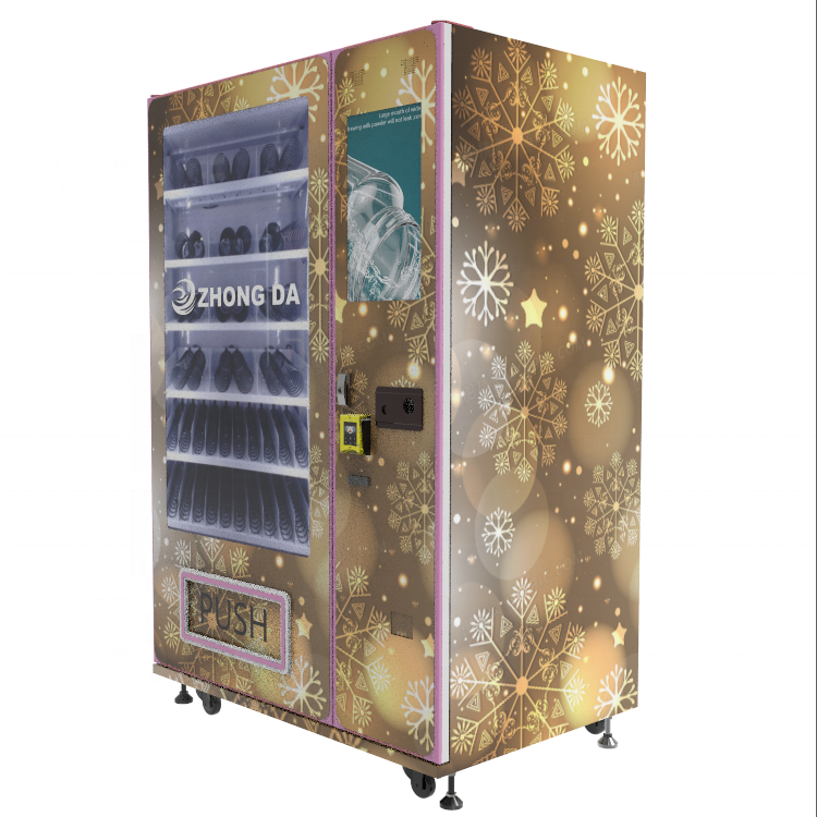 Eye contact Lenses eyeliner lashes vending machine with free customized wrap