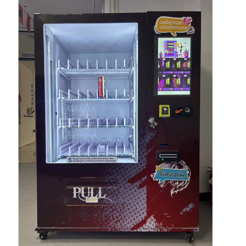 Elevator Vending Machine Fresh Food Salad Milk Tea Vending Machines for Retail Items