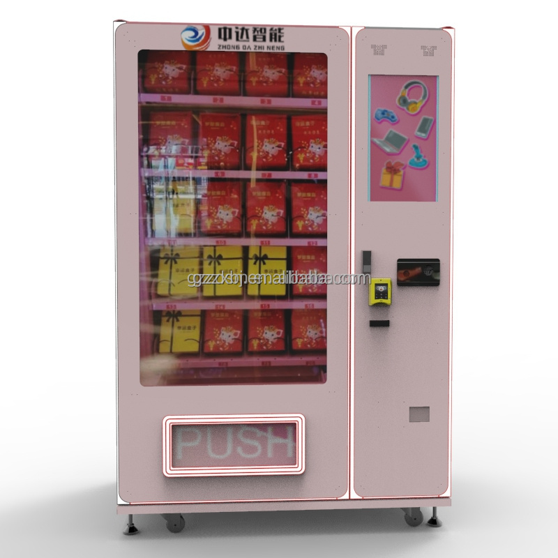 Free Customized wrapping auto mobile phone accessories vending machine