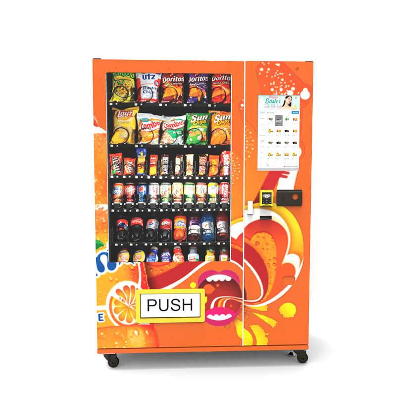 Automatic Bread Water Bottle High-end Germany Refrigerator Cake Vending Machine With Elevator function