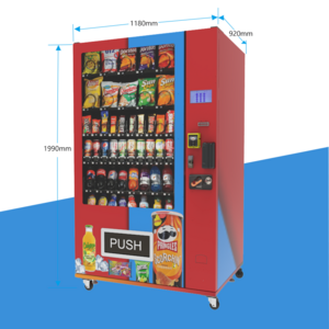 luxury high end germany beer chips vending machine  automatic vending machine for food and drinks