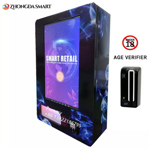 32" digital touch screen wall mounted vending machines with Remote control