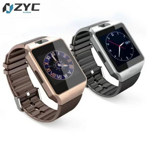 2022 Wholesale Mobile Watch Phones Camera Sim Video Call Wifi Touch Screen Reloj Smartwatch Dz09 Smart Watch