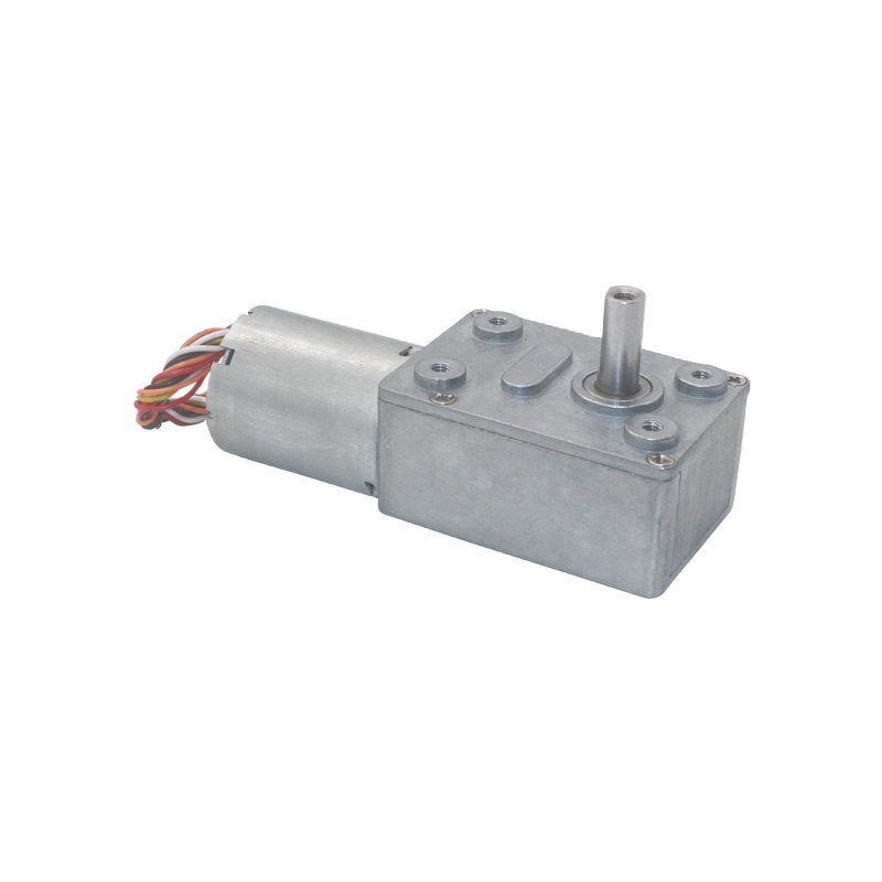 Jgy370 JGY-370 3-210 rpm 12 V 24V With Encoder Mini Electric 6V 90 Degree Gearbox Right Angle 12v DC Worm Gear Motor