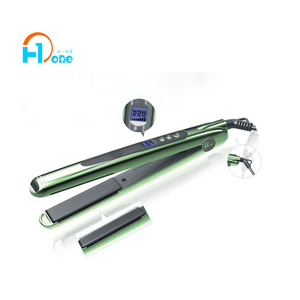 New Arrival Fast Heat Up 1'' Plate Digital Tourmaline Ceramic Professional Hair Straightener