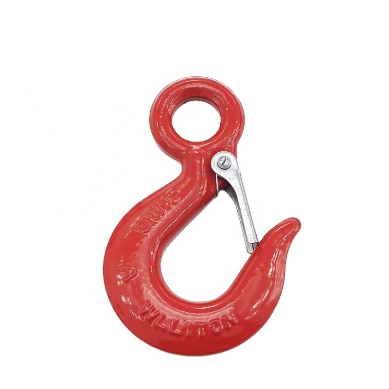 320 FORGED EYE HOIST  HOOKS WITH LATCH MADE IN CHINA