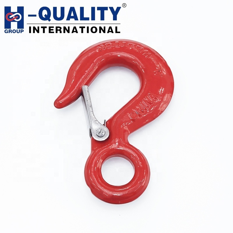 320 FORGED EYE HOIST  HOOKS WITH LATCH MADE IN CHINA