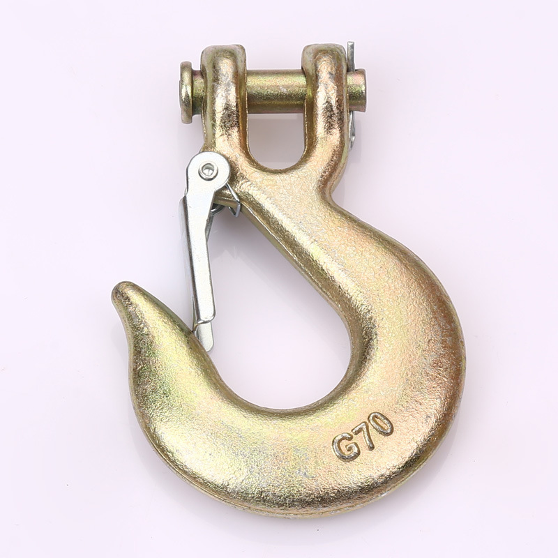 Forged G70  G43 Steel Clevis Slip Hook with Safety Latch