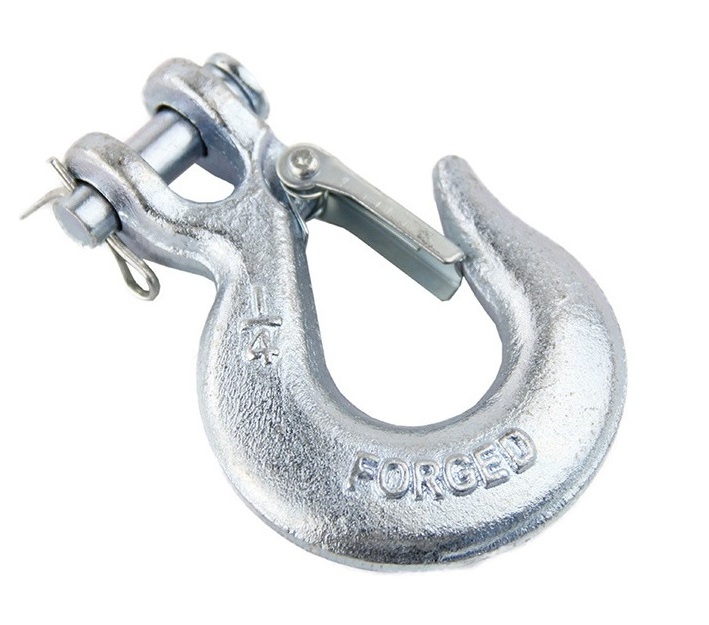 Forged G70  G43 Steel Clevis Slip Hook with Safety Latch