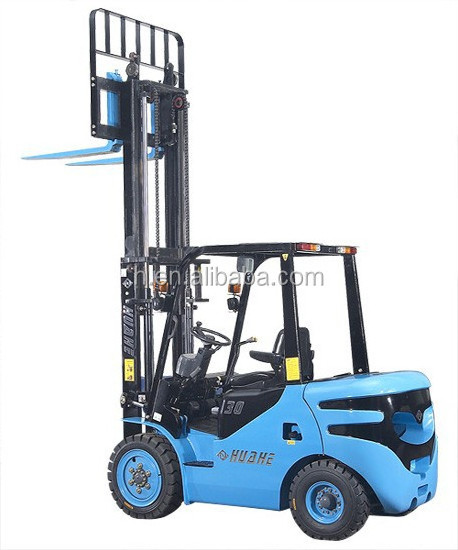 forklift jib crane attachment for 3 ton standing forklift with isuzu c240 engine