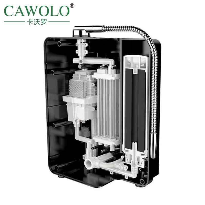 Cawolo brand 9 plates under sink faucet water ionizer high ph