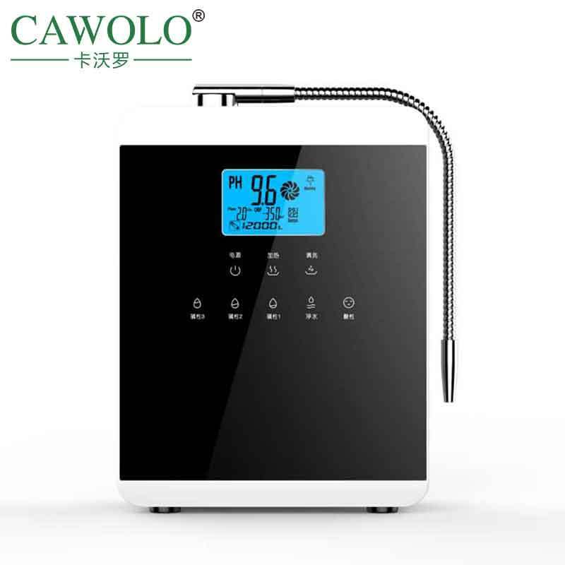 Cawolo AL808A 11 Plate Platinum Coating Kangen Water Machine Alkaline Water Ionizer Faucet