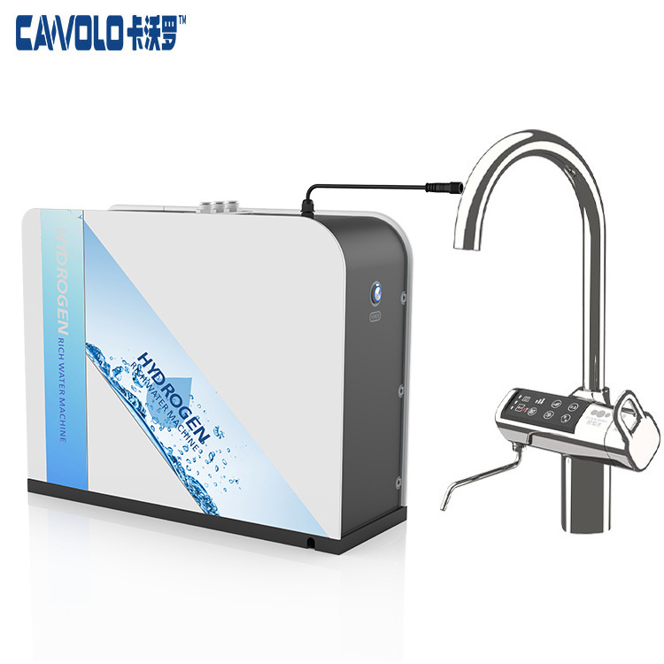 Cawolo Household Hydrogen Rich Water Generator Alkaline Hydrogen Rich Water Machine Vending Machine with Faucet