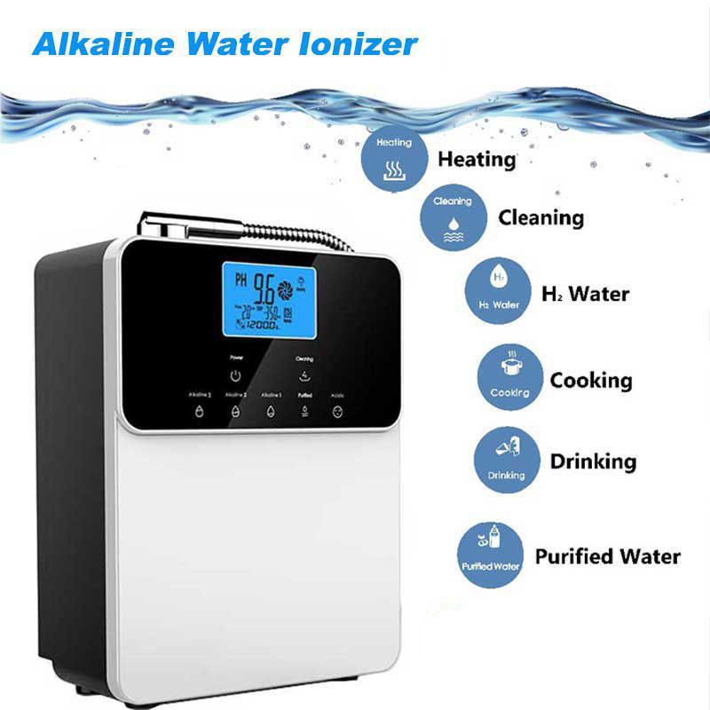 2024 Hot Sale Japan Titanium Platinum Coating Alkaline Water Machine Ph Kangen Water Ionizer 11 Plate Kangen Water Machine