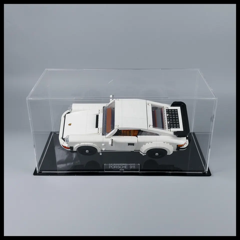 Hot Wheels Customized Single Model Car Acrylic Display Case Lucite Box For Diecast Car