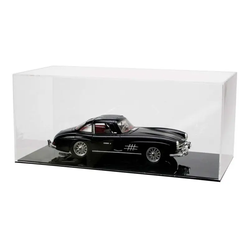 Hot Wheels Customized Single Model Car Acrylic Display Case Lucite Box For Diecast Car