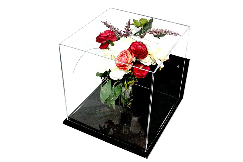 Yageli Direct Manufacturer Acrylic Wedding Flower Bouquet Display Stand Immortal Bouquet Display Stand