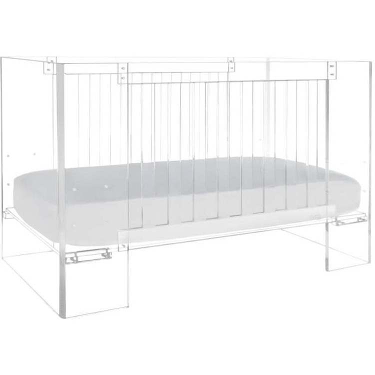 Modern Lucite Furniture Baby Cribs Clear Acrylic Baby Cot Bed for Display Only