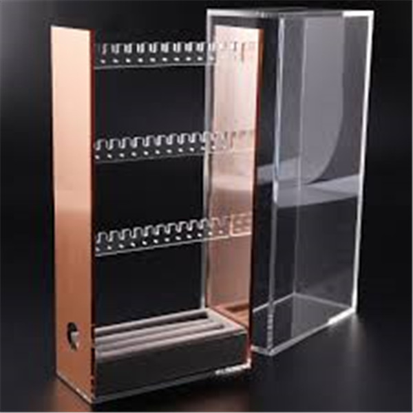 Favor transparent acrylic display case tall plexiglass display shelf