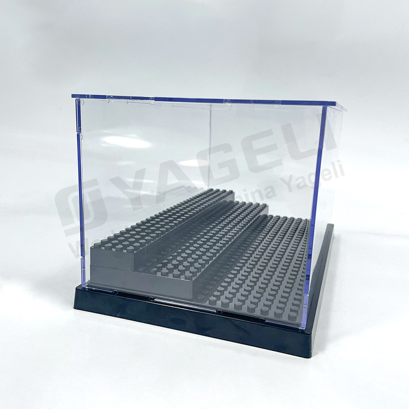 High Quality Model Display Customized Transparent Lucite Plastic Lego Minifigures Display Box