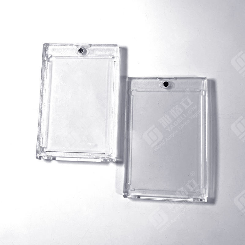 Custom Clear 35 Pt Hard Card Case Card Protectors One Touch Magnetic Trading Card Holder