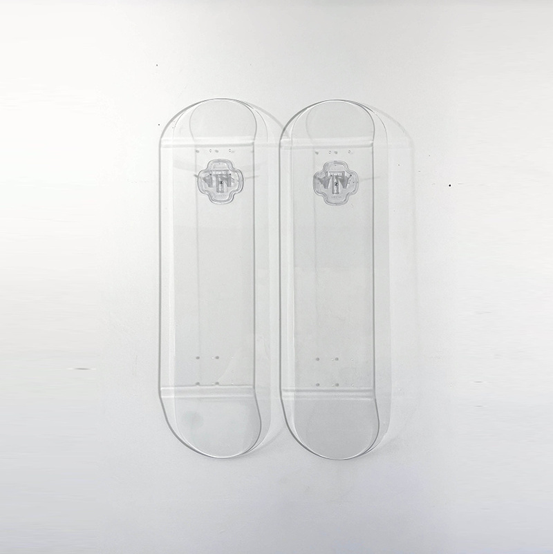 Manufacturer Custom Clear Transparent Acrylic Perspex Skateboard for Home Wall Decor