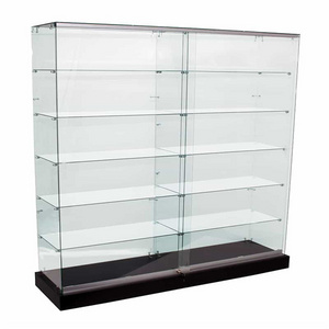 Favor transparent acrylic display case tall plexiglass display shelf