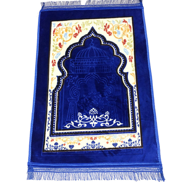 80*120cm Muslim Quilting Thick Prayer Rugs Carpets Turkish Memory Foam Padded Folding Prayer Mats