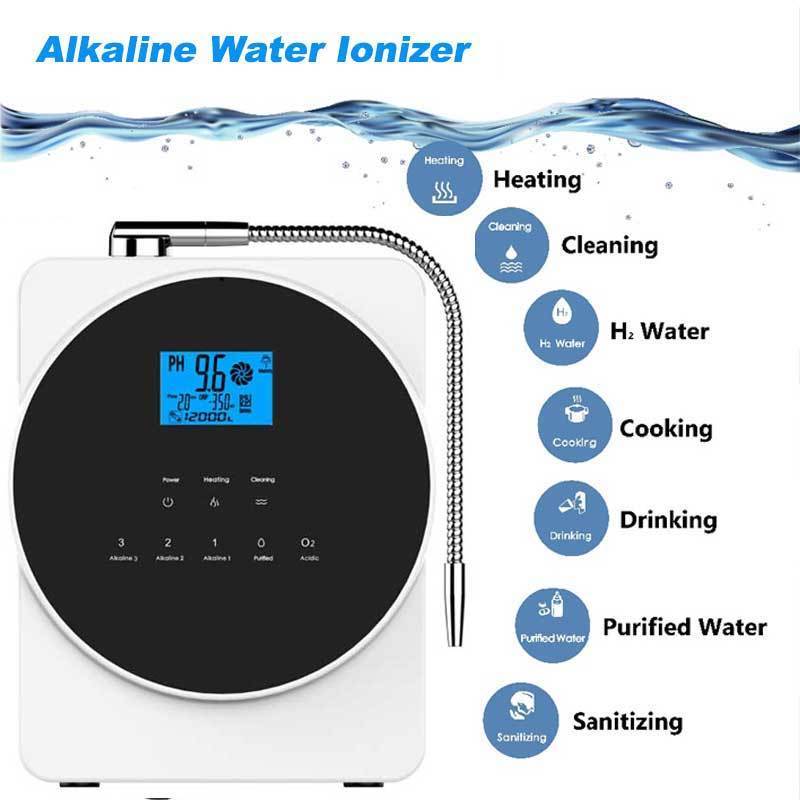 Japan kangen water machine platinum coating alkaline ionized water purifier for home