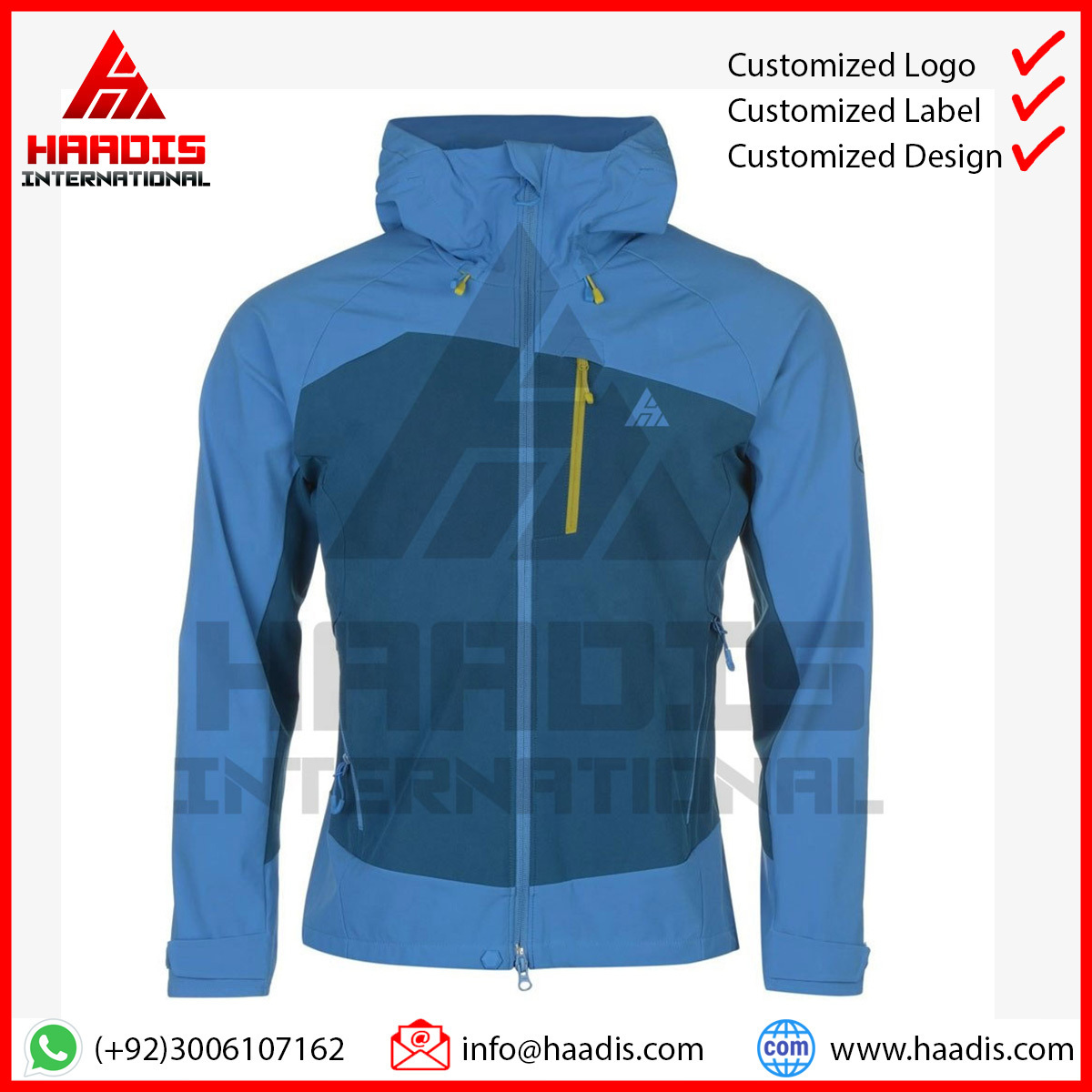 High quality Softshell jacket with waterproof Man Softshell 100%polyester wind break outdoor softshell jacket