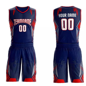 Wholesale Blank Design Men Kids Reversable Basketball Uniform Hombre Logo Custom Basketball Jersey Set Basketball Jersey For Men