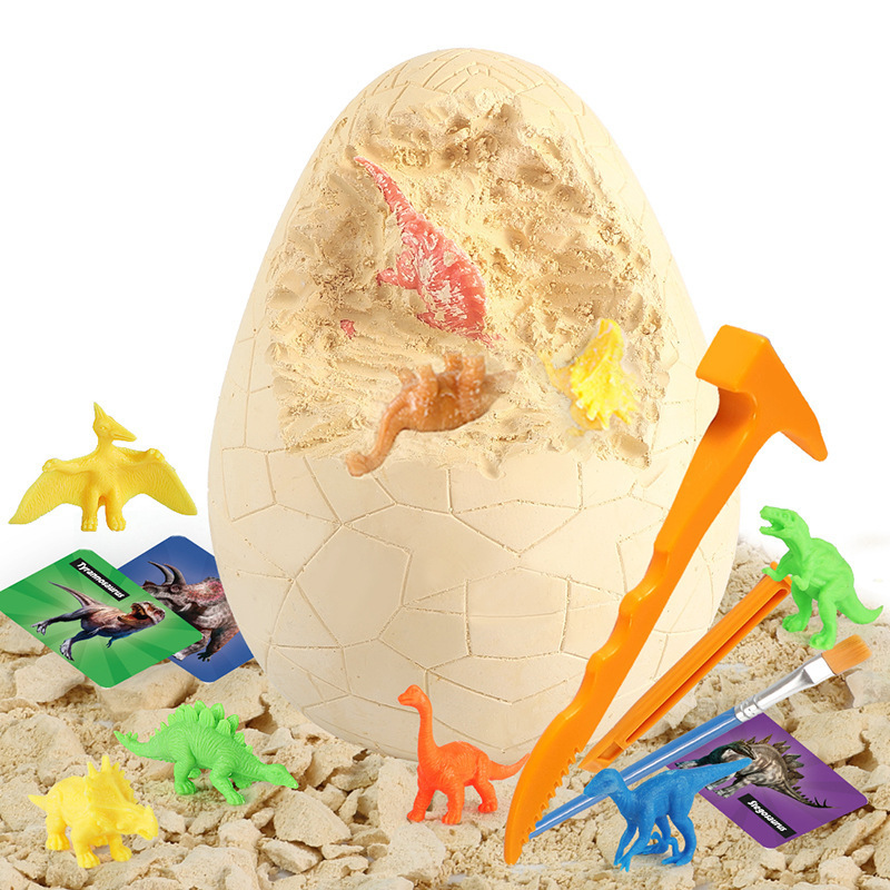 Hot product Dinosaur egg fossil archaeological excavation toy for kids