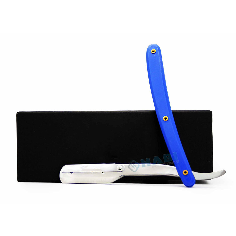 Wholesale Customized Logo Stainless Steel Men Straight Edge Classic Barber Edge Razor For Hair