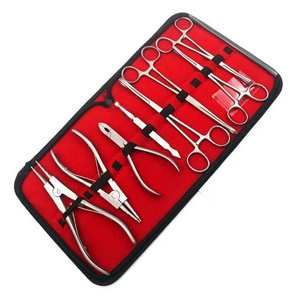 Body Piercing Tool Set Body Piercing Kit Ear Tongue Septum Piercing Tools Piercing Tool Set Body Piercing Tool Tattoo Artist